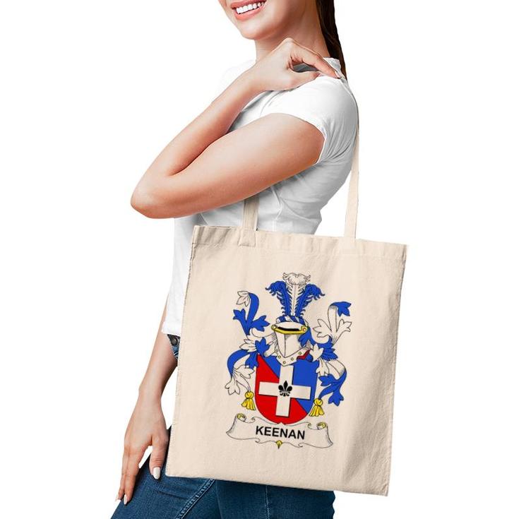 Keenan Coat Of Arms - Family Crest Tote Bag