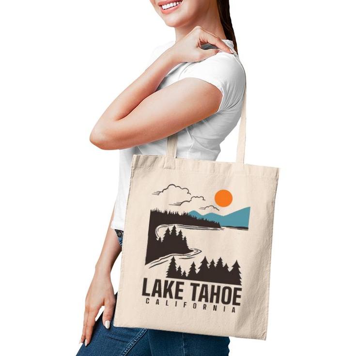Lake Tahoe California Tote Bag
