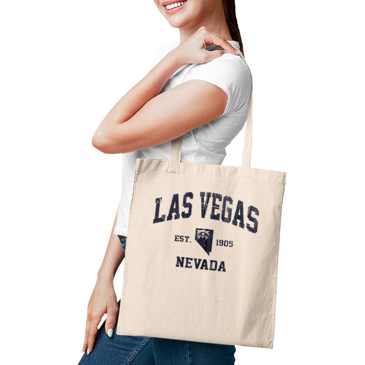 Las Vegas Nevada Nv Usa Vintage State Athletic Style Gift Zip Tote Bag