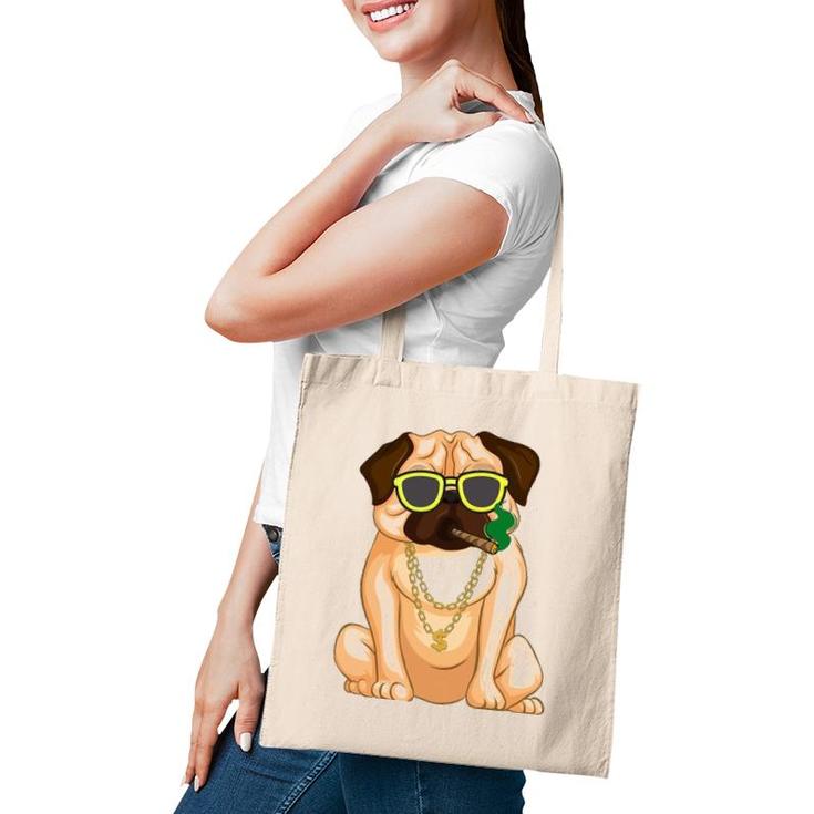 Lazy English Bulldog Dog Lover Funny Tote Bag
