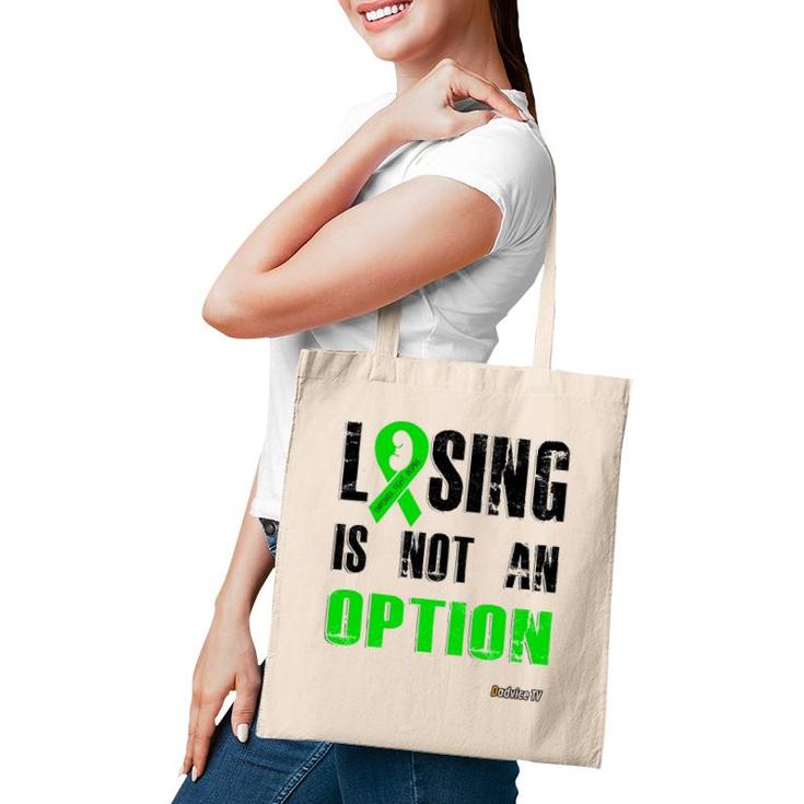 Losing Is Not An Option - Empower Fight Inspire Tote Bag