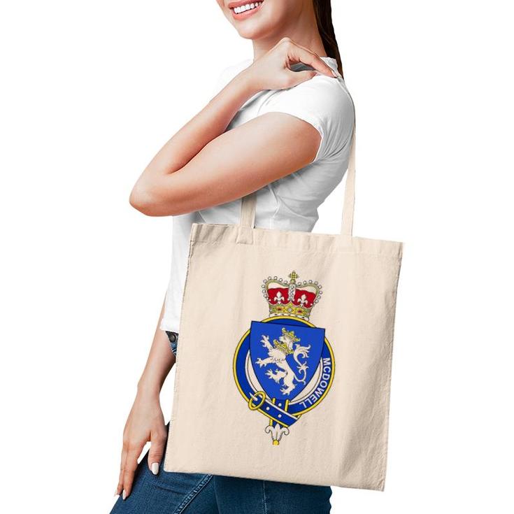 Mcdowell Coat Of Arms - Family Crest Tote Bag