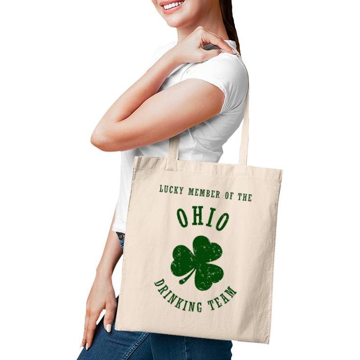 Member Of The Ohio Drinking Team , St Patrick's Day Tote Bag