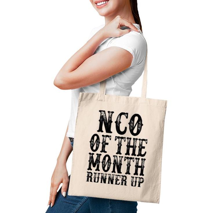 Nco Of The Month Runner Up Tote Bag
