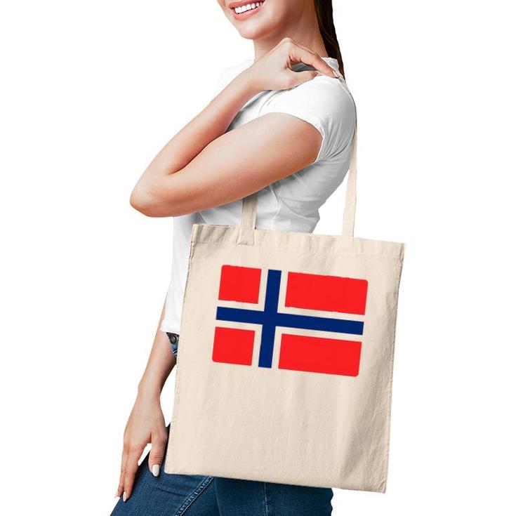 Norwegian Flag Of Norway Souvenir Gift Men Women Kids Tote Bag