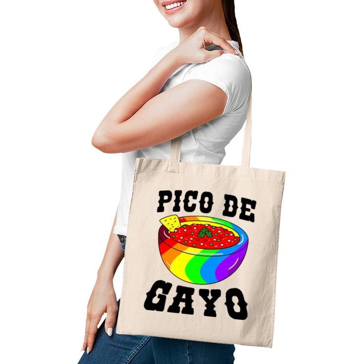Pico De Gayo Rainbow Lgbt - Gay Pride Flag Salsa Tote Bag