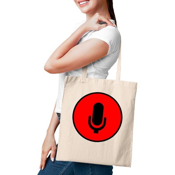 Womens Red Icon Tote Bag