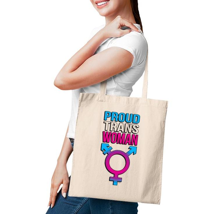 Proud Trans Woman Transgender Pride Tote Bag