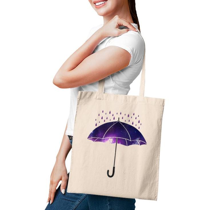 Rain Purple  Tote Bag
