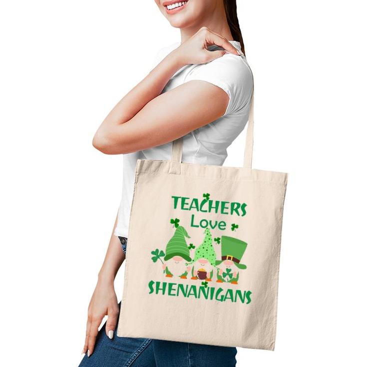 St Patrick's Day S His And Hers Four Leaf Clover Teacher Tote Bag