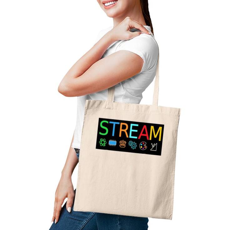 Stream Technology Robotics  For Teachers And Students Tote Bag