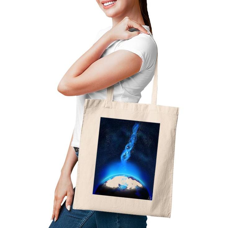 Time And Space Vintage Tote Bag