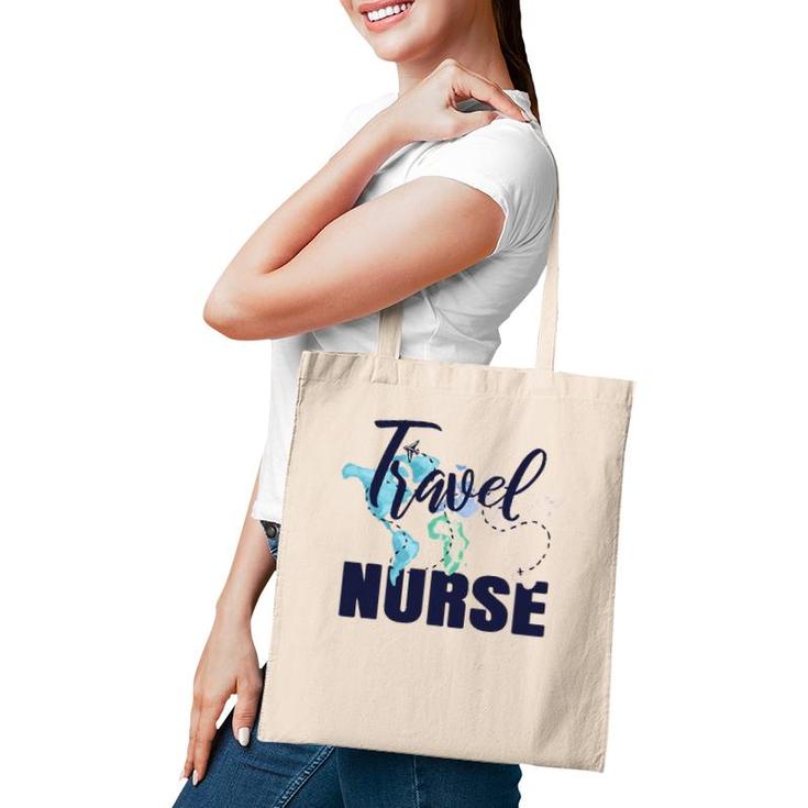 Travel Nurse Funny Rn Nursing Student Medical Assistant Gift Tote Bag