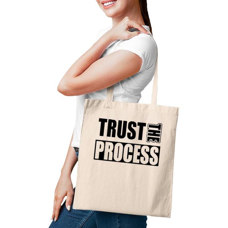 Trust The Process C604 Gym Workout Fitness Tote Bag