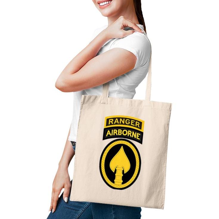 Us Special Forces - Sf Ranger Tab - Socom Patch  Tote Bag
