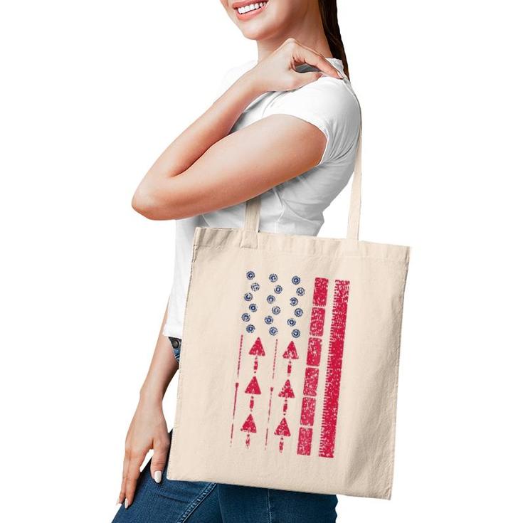 Vintage Masonryamerican Pride Flag Gift Idea Tote Bag