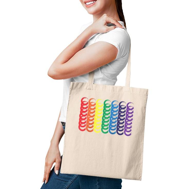 World Gay Pride Equality & Unity Lgbtqia Love Rainbow Flag  Tote Bag