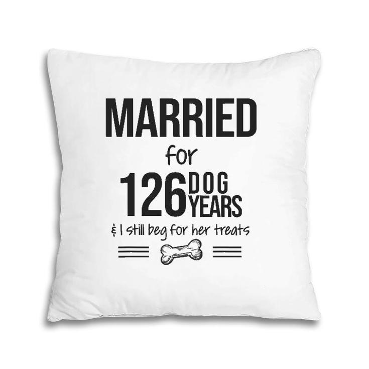 18 Year Anniversary Gift, 18Th Wedding Anniversary For Him Pillow