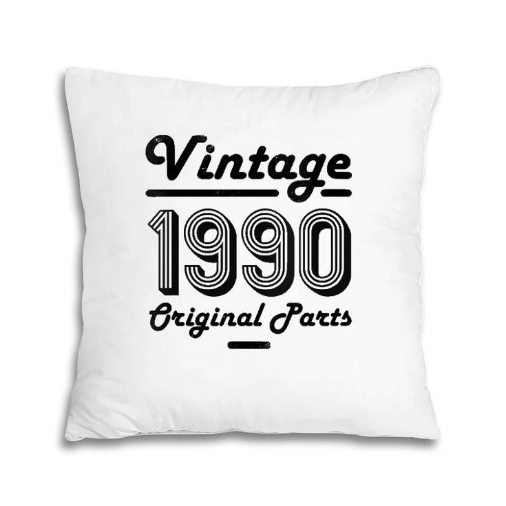 31St Birthday Vintage Women 31 Year Old Gift 1990 Daughter V-Neck Pillow