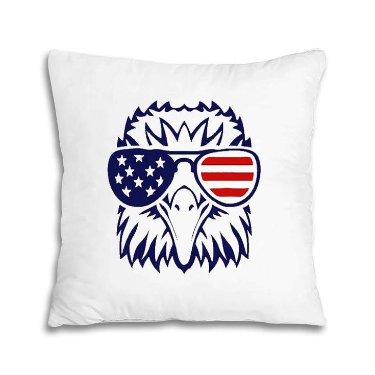 4Th July American Eagle Flag- Independence Day Pillow