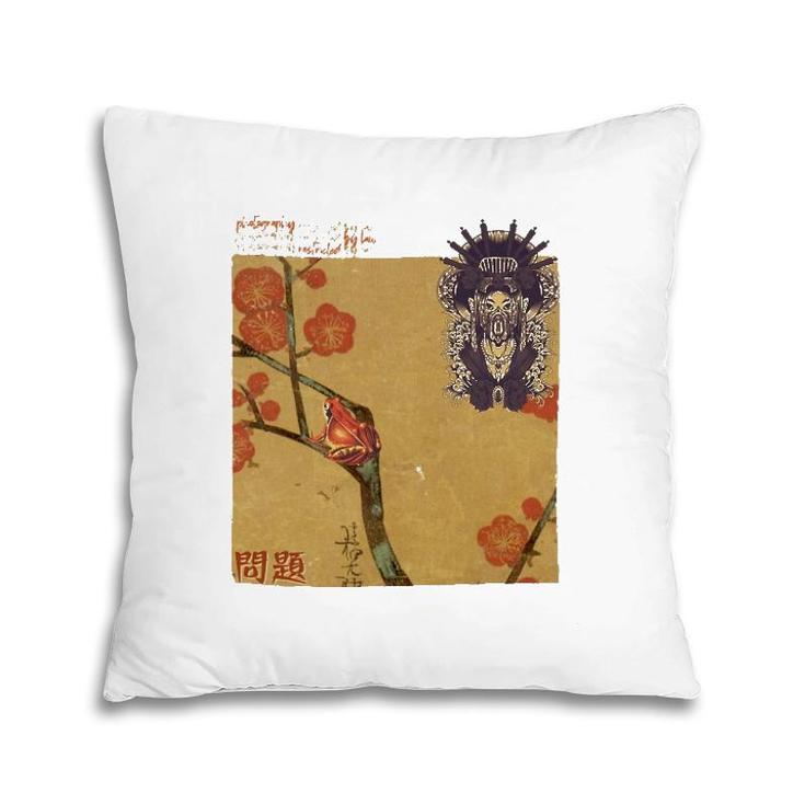 90S Vintage Japanese Aesthetic Grunge Streetwear Graphic Pillow