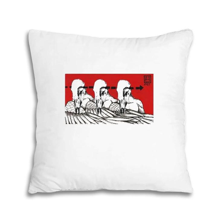 A Shared Thought Stamp T Pillow