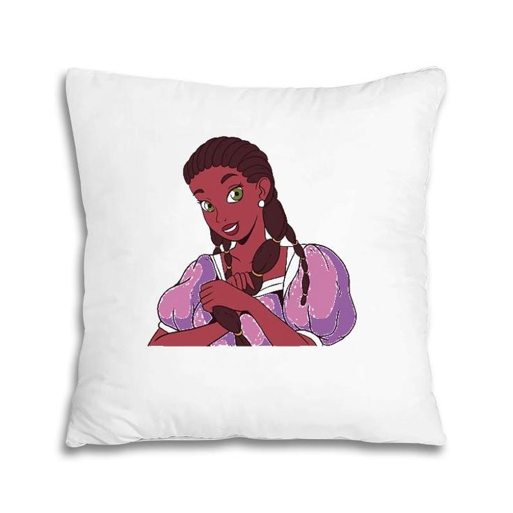 African American Black History Afro Gift Princes Woman Queen Pillow