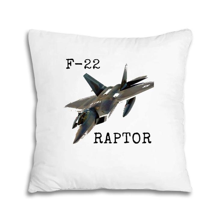 Air Force F 22 Raptor Fighter Jet Military Pilot Pillow