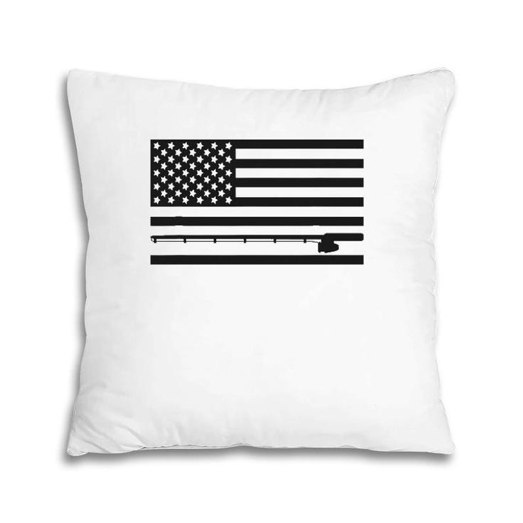 American Flag Fishing Apparel - Fishing Pillow