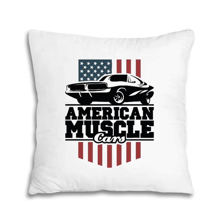 American Muscle Cars For High-Performance Car Lovers Pillow