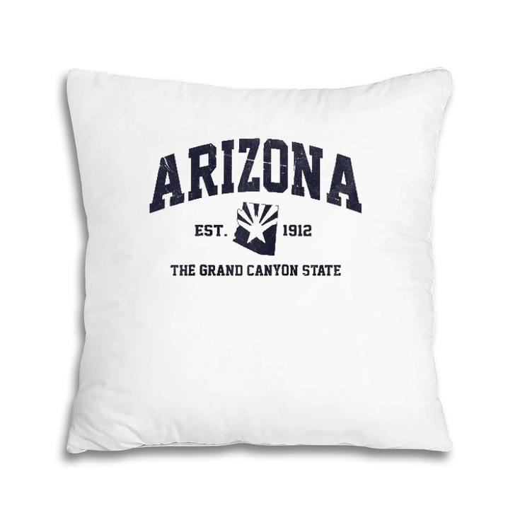 Arizona Az Usa Vintage State Athletic Style Gift Pillow