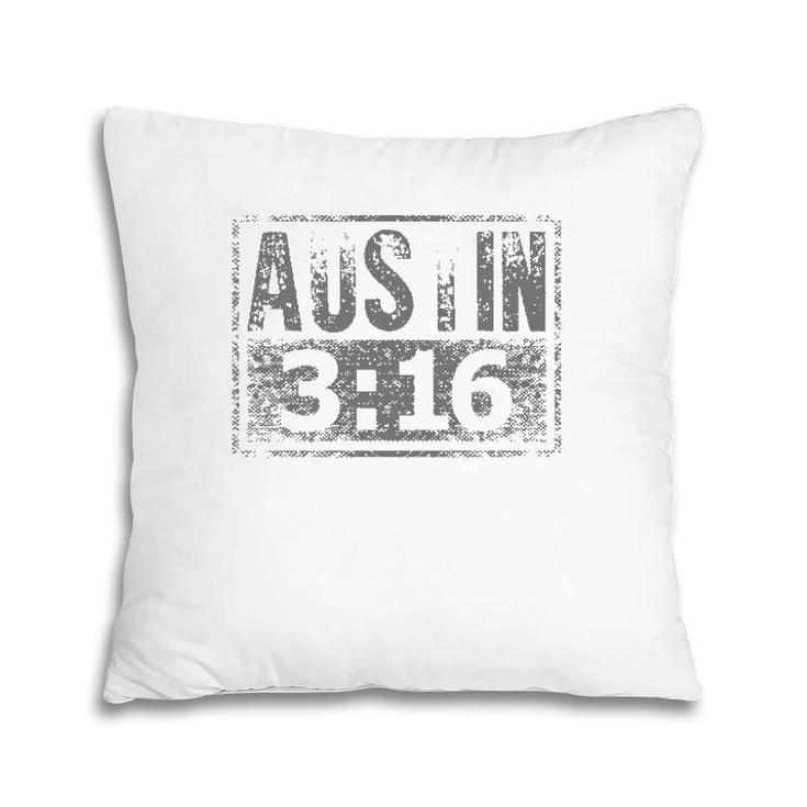 Austin 3 16 Classic American Distressed Vintage Pillow