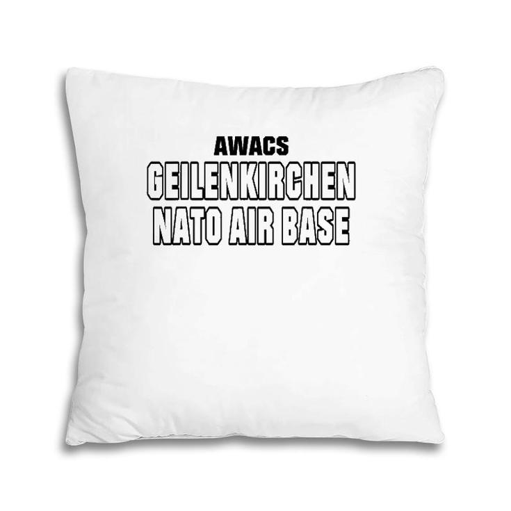 Awacs Nato Air Base Geilenkirchen Us Army Usaf Air Force Pillow
