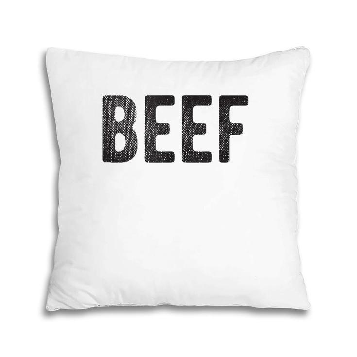 Beef Gift For Men Bbq Meat Lovers  Pillow