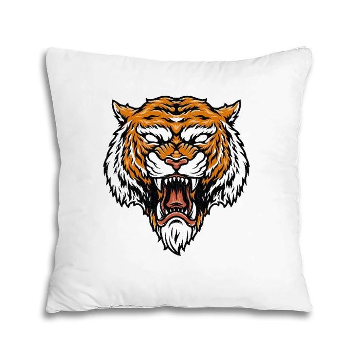 Bengal Tiger Lover Vintage Gift Pillow