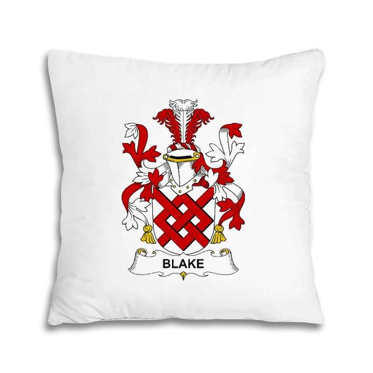 Blake Coat Of Arms - Family Crest Pillow