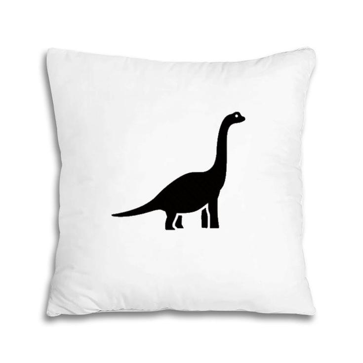 Brontosaurus Dinosaur Animal Lover Pillow