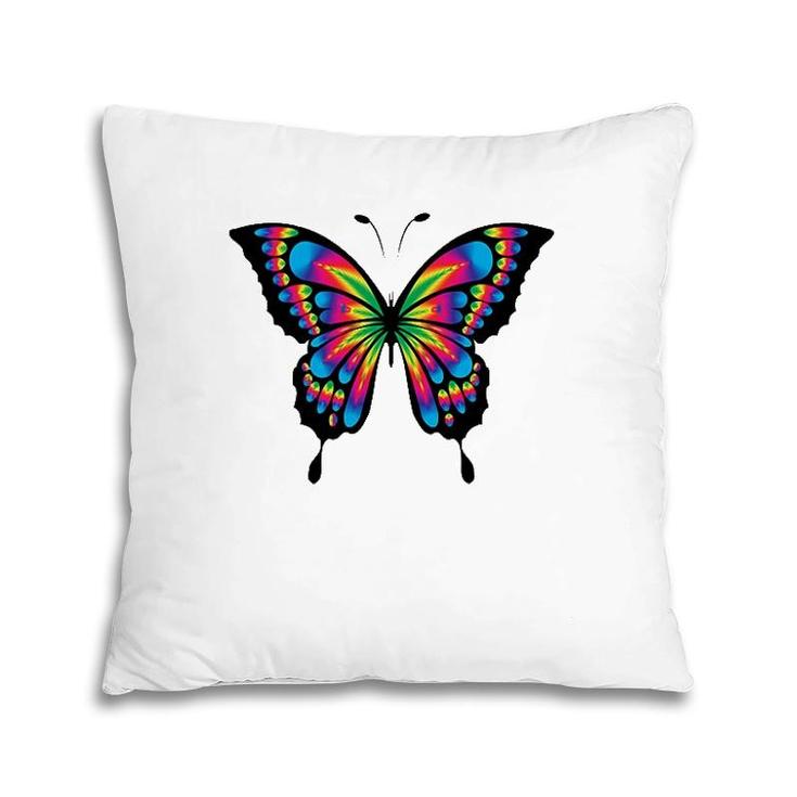 Butterfly Aesthetic Soft Grunge Pillow