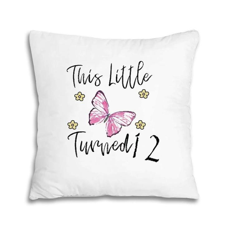 Butterfly Themed Birthday Party Gift For A 12 Years Old Pillow