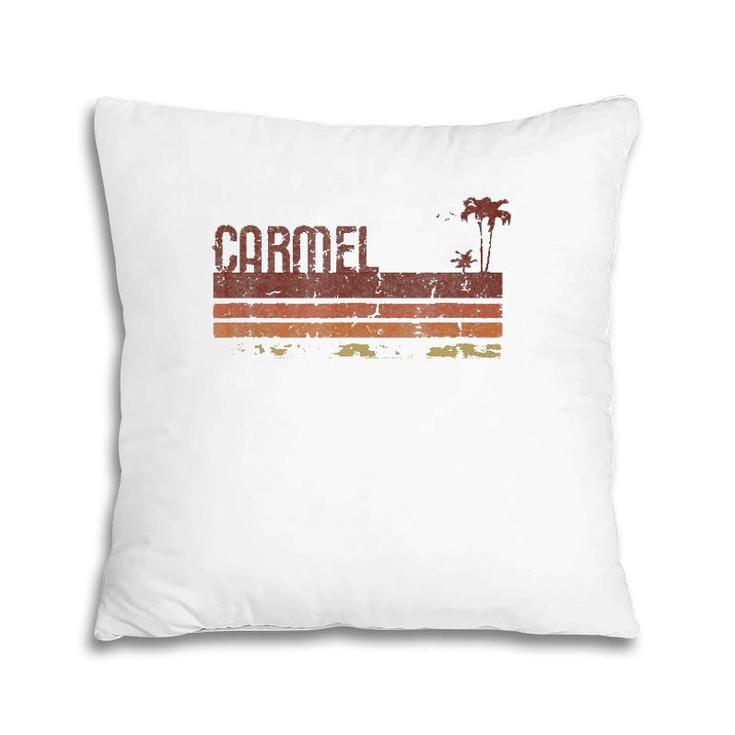 Carmel California Vintage 70S 80S Vacation Pillow