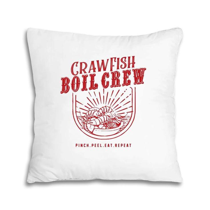 Crawfish Boil Crew Fun Festival Gift Pillow