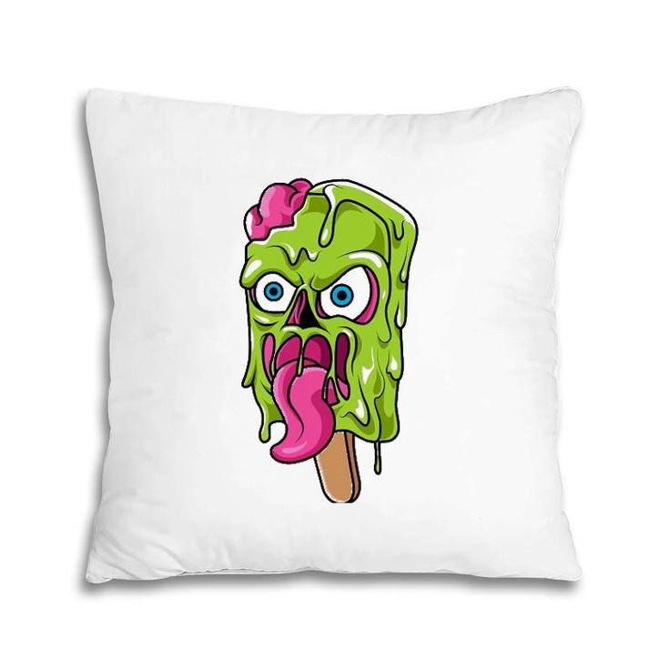 Creepy Cute Popsicle Zombie Lover Pillow