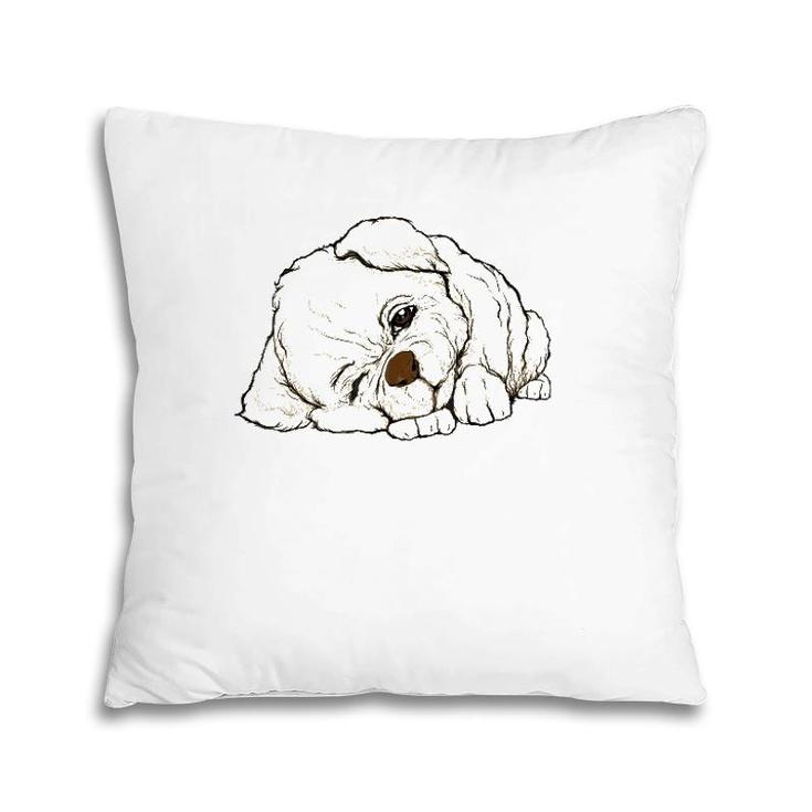 Cute Labrador Baby Dog Puppy S Puppy Pillow