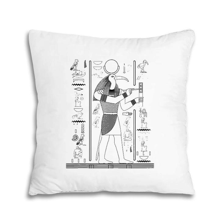 Egyptian God Thoth  Pillow