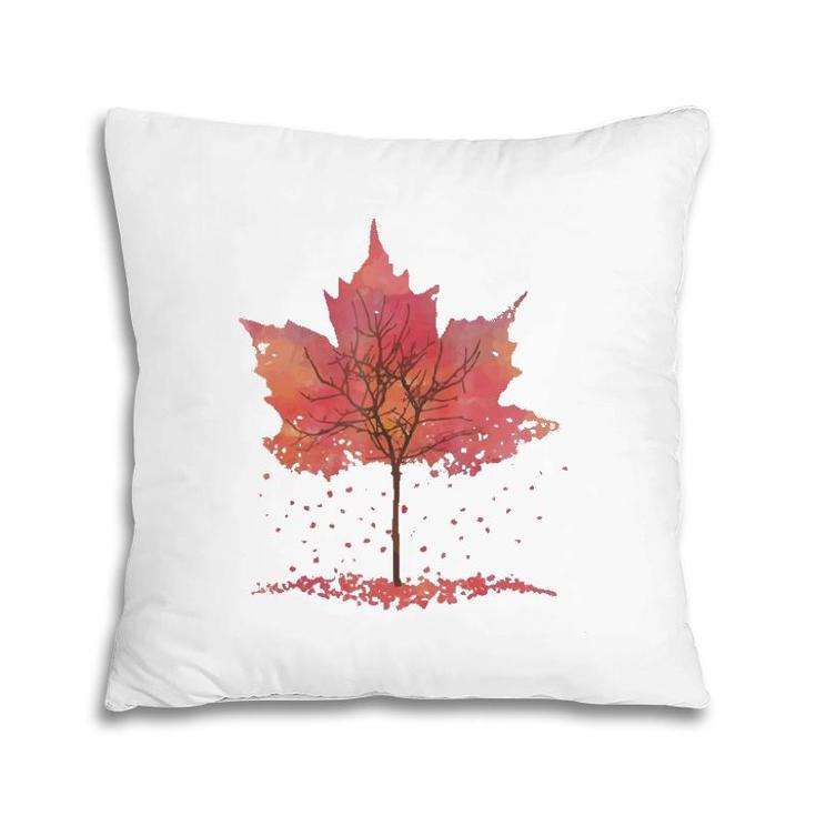 Fall Leaves Graphic Tee- Popular Fall Pillow