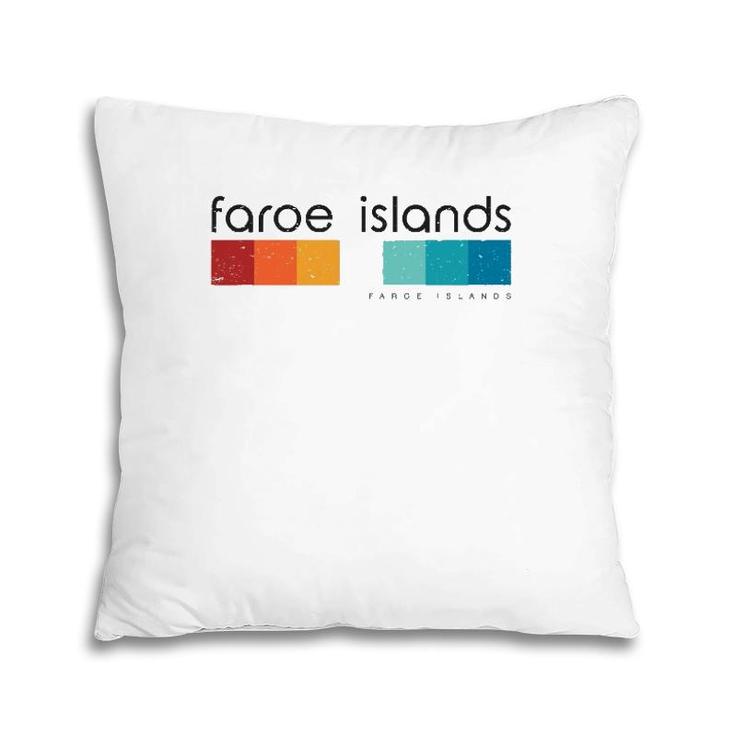 Faroe Islands Denmark Vintage Pillow