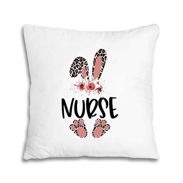 Floral Nurse Bunny  , Novelty Nurse Easter Bunny Pillow