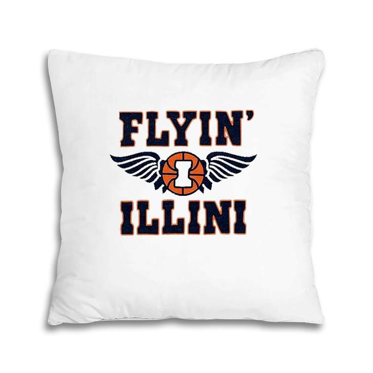 Flyin’ Illini Basketball Sport T Pillow