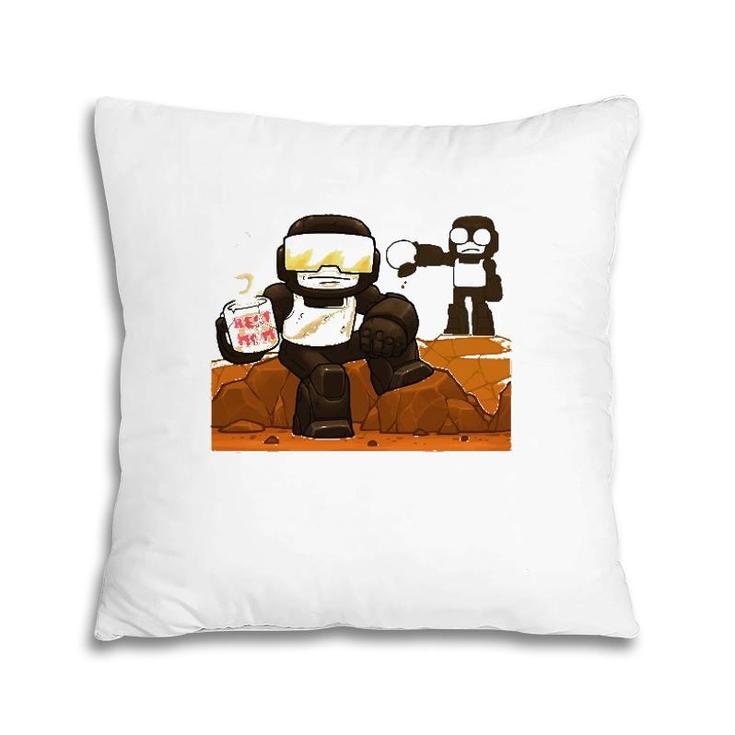 Fnf Game Tankman Having A Coffee Pillow