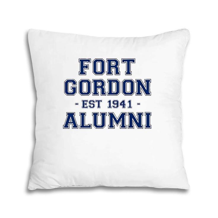 Fort Gordon Alumni College Themed Fort Gordon Army Veteran Pillow